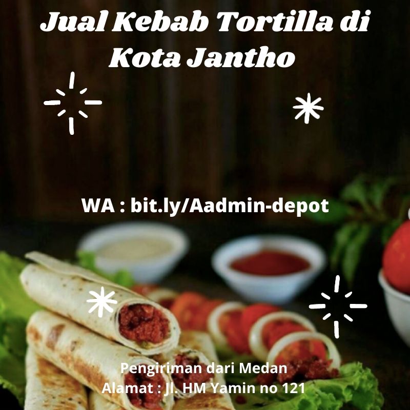 Jual Kebab Tortilla di Kota Jantho Toko asal Medan