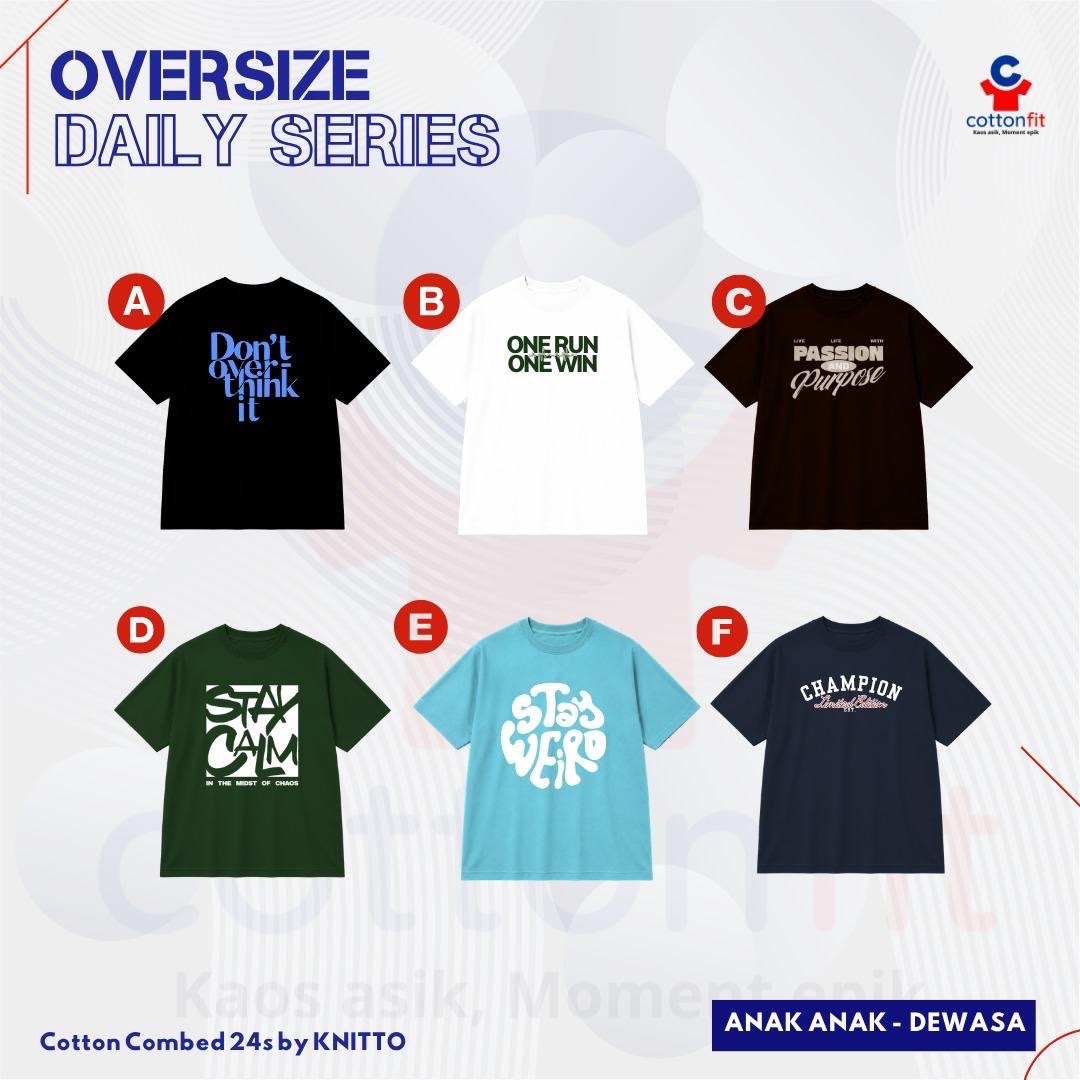 Oversize Daily Series By Cottonfit