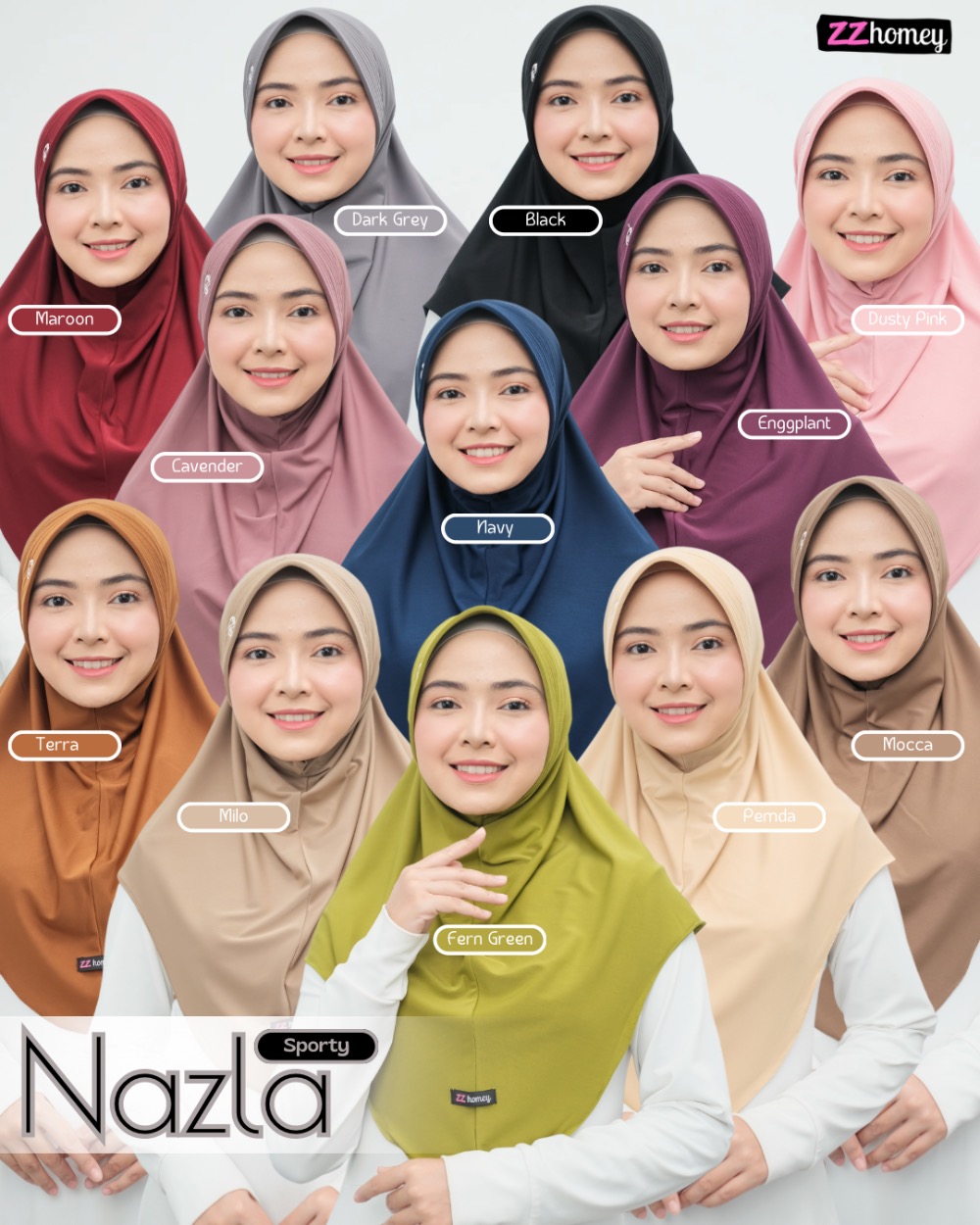 Nazla Bergo Sporty New