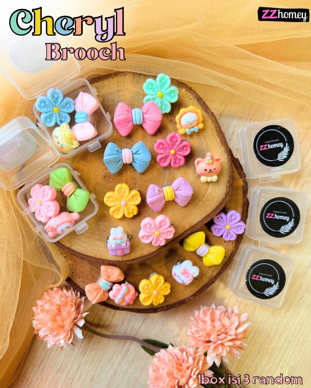 Cheryl Brooch New