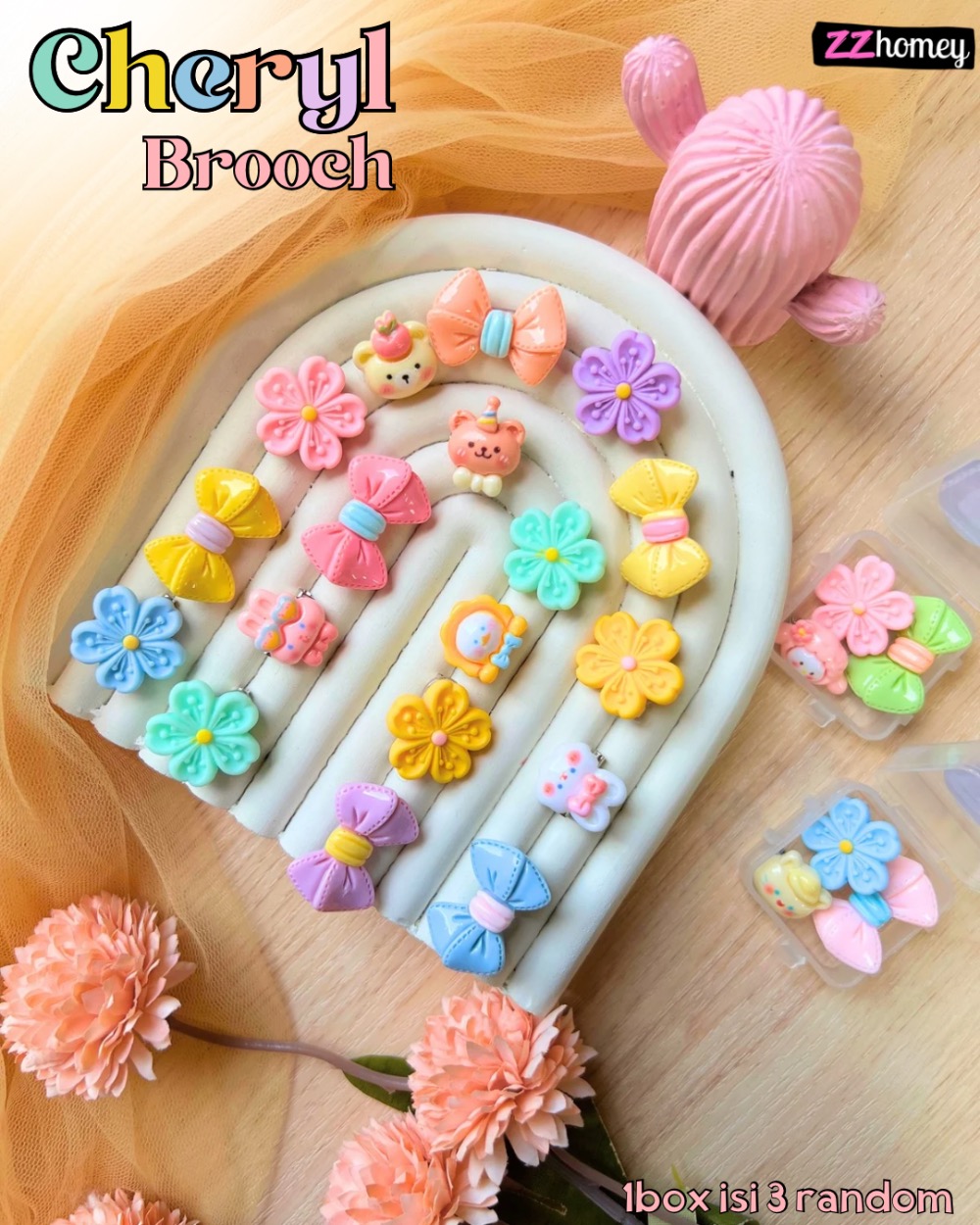 Cheryl Brooch New