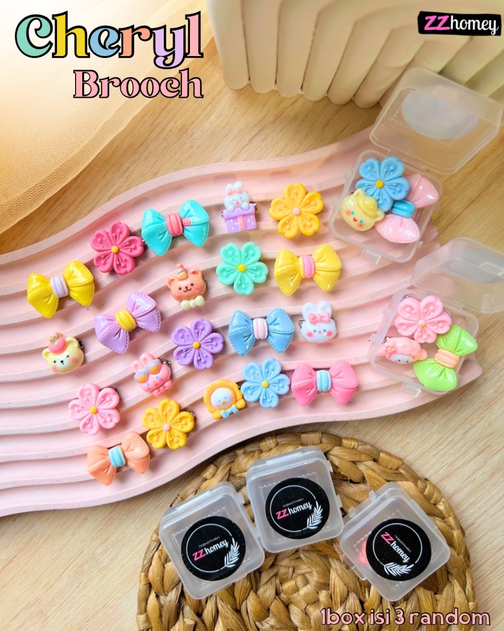 Cheryl Brooch New