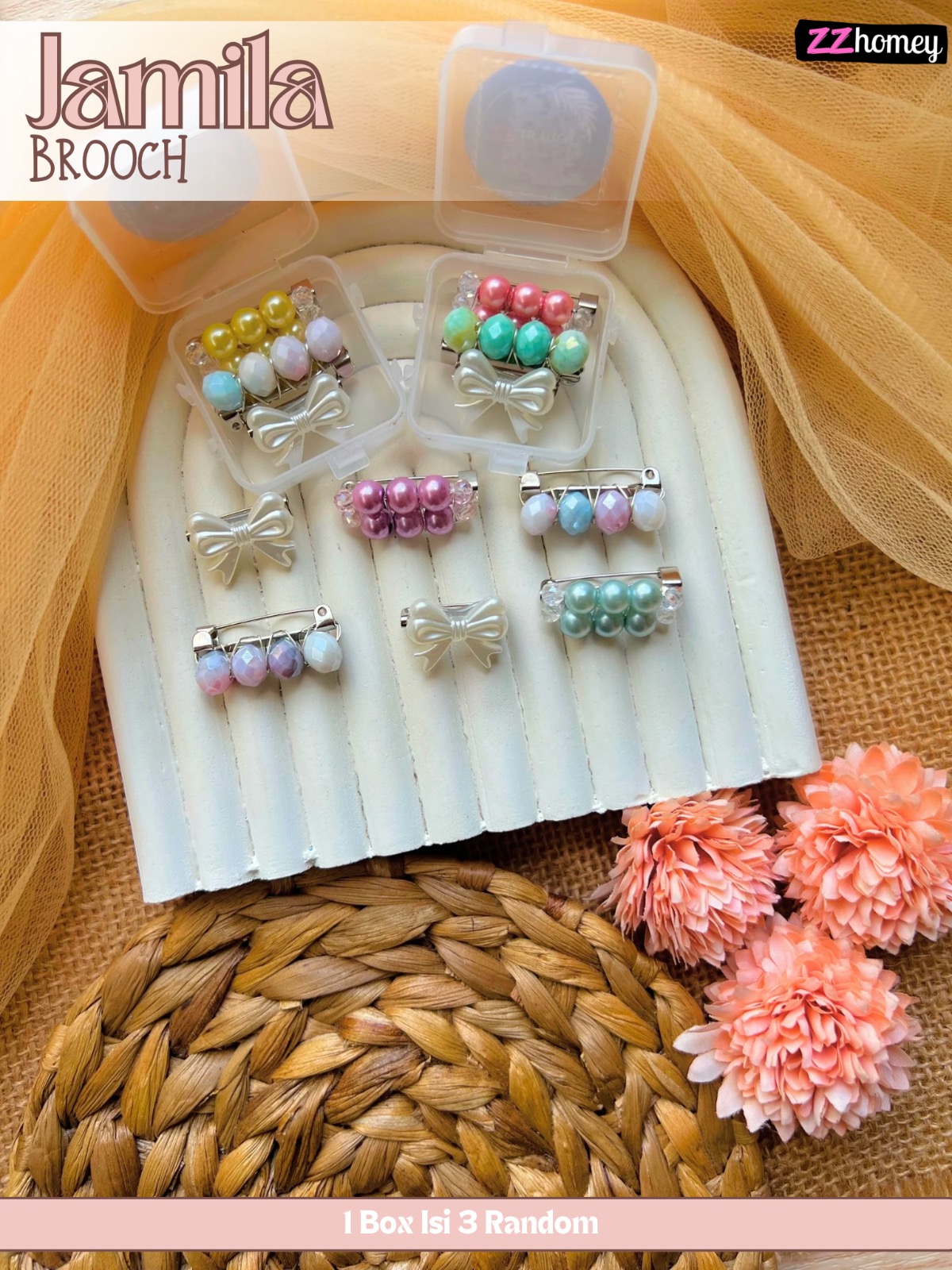 Jamila Brooch New