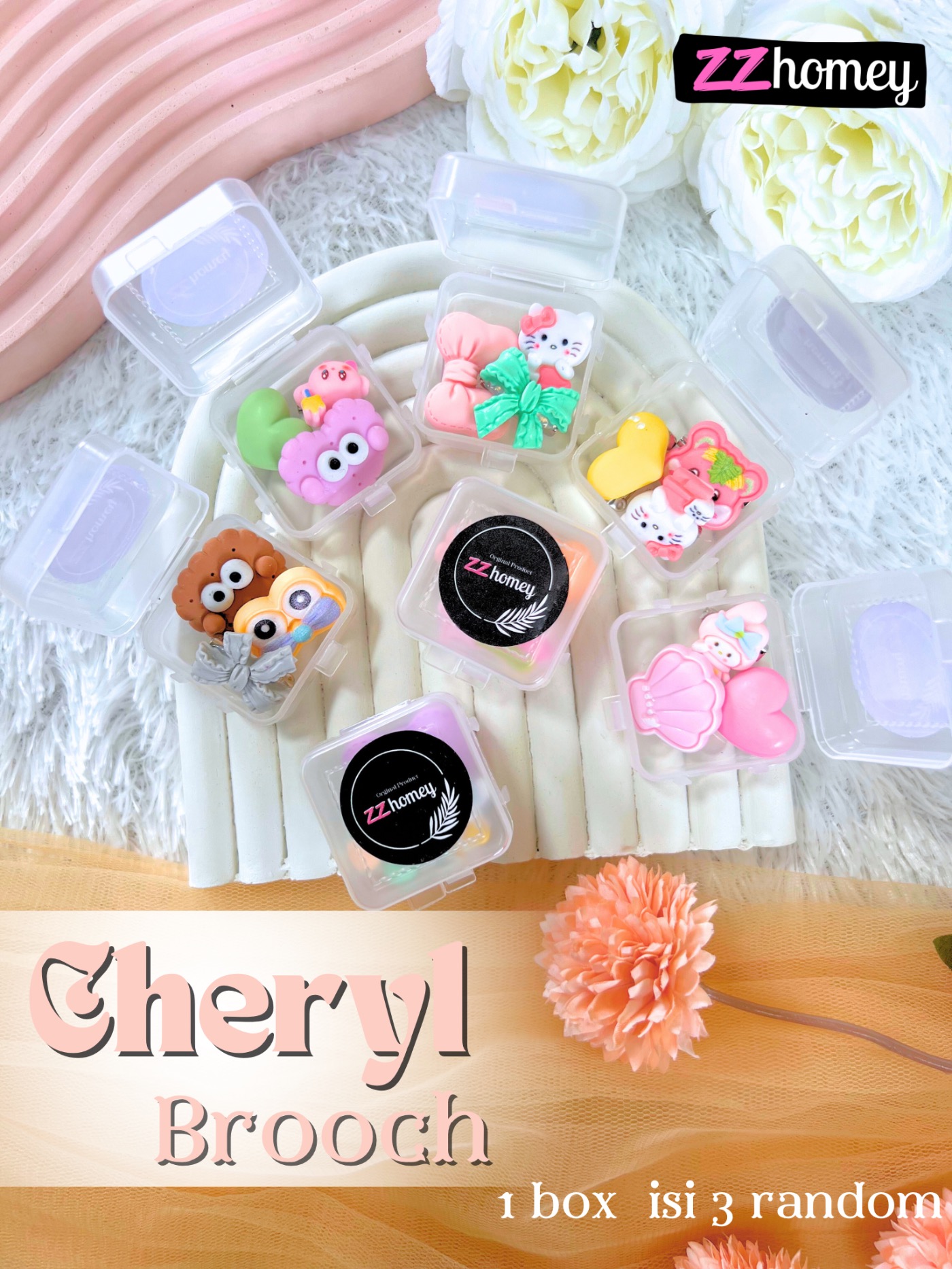 Cheryl Brooch New