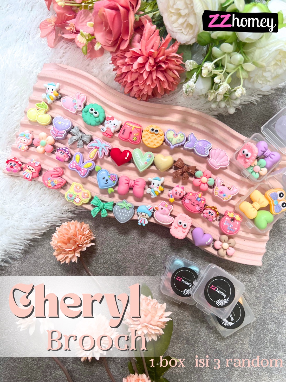 Cheryl Brooch New