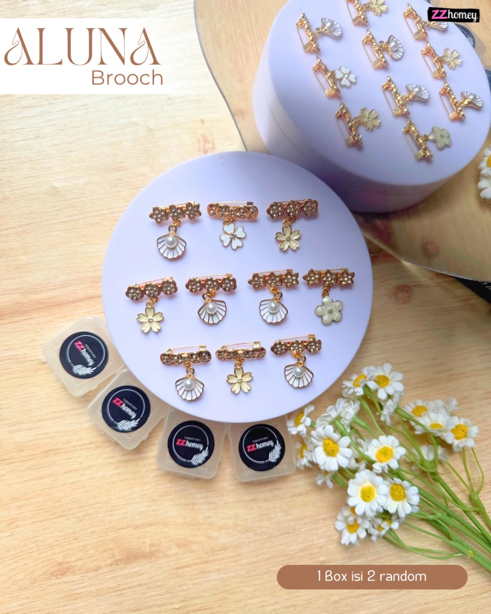 Aluna Brooch