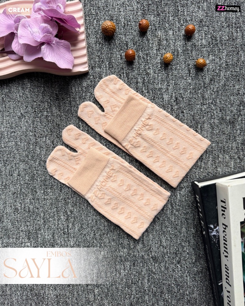 Sayla Kaos Kaki Emboss New
