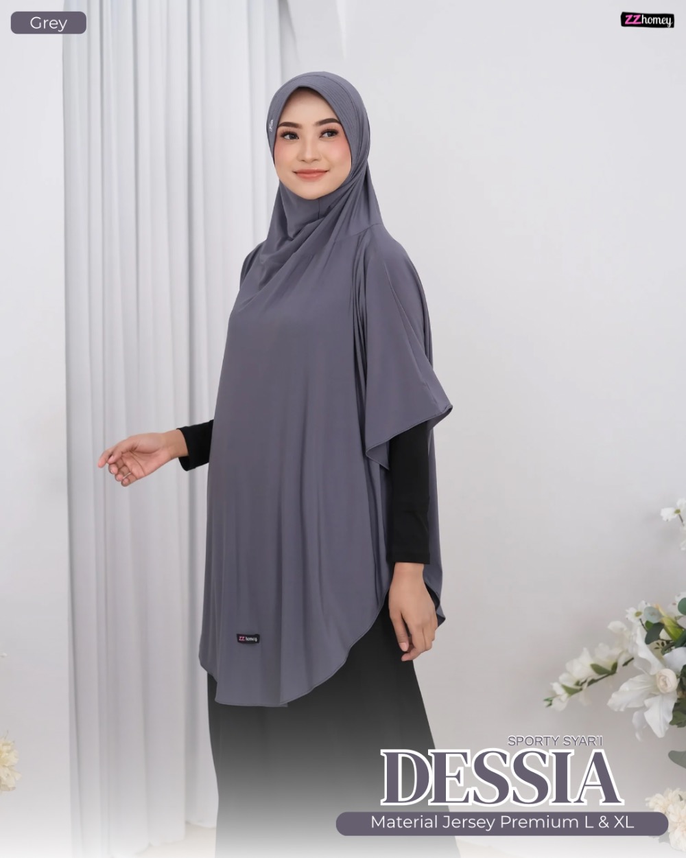 Dessia Jilbab Sporty Syar'i New