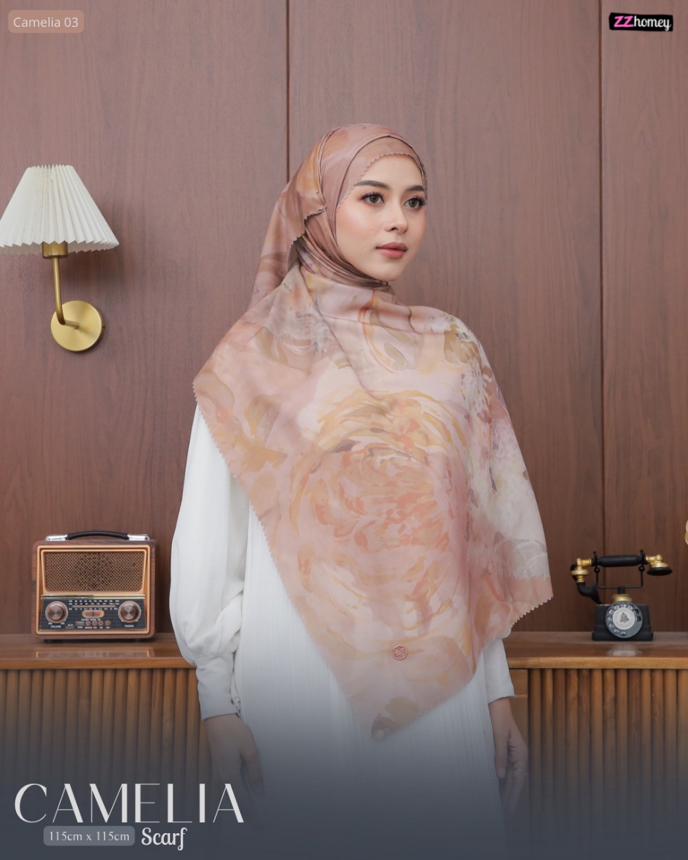 Camelia Scarf