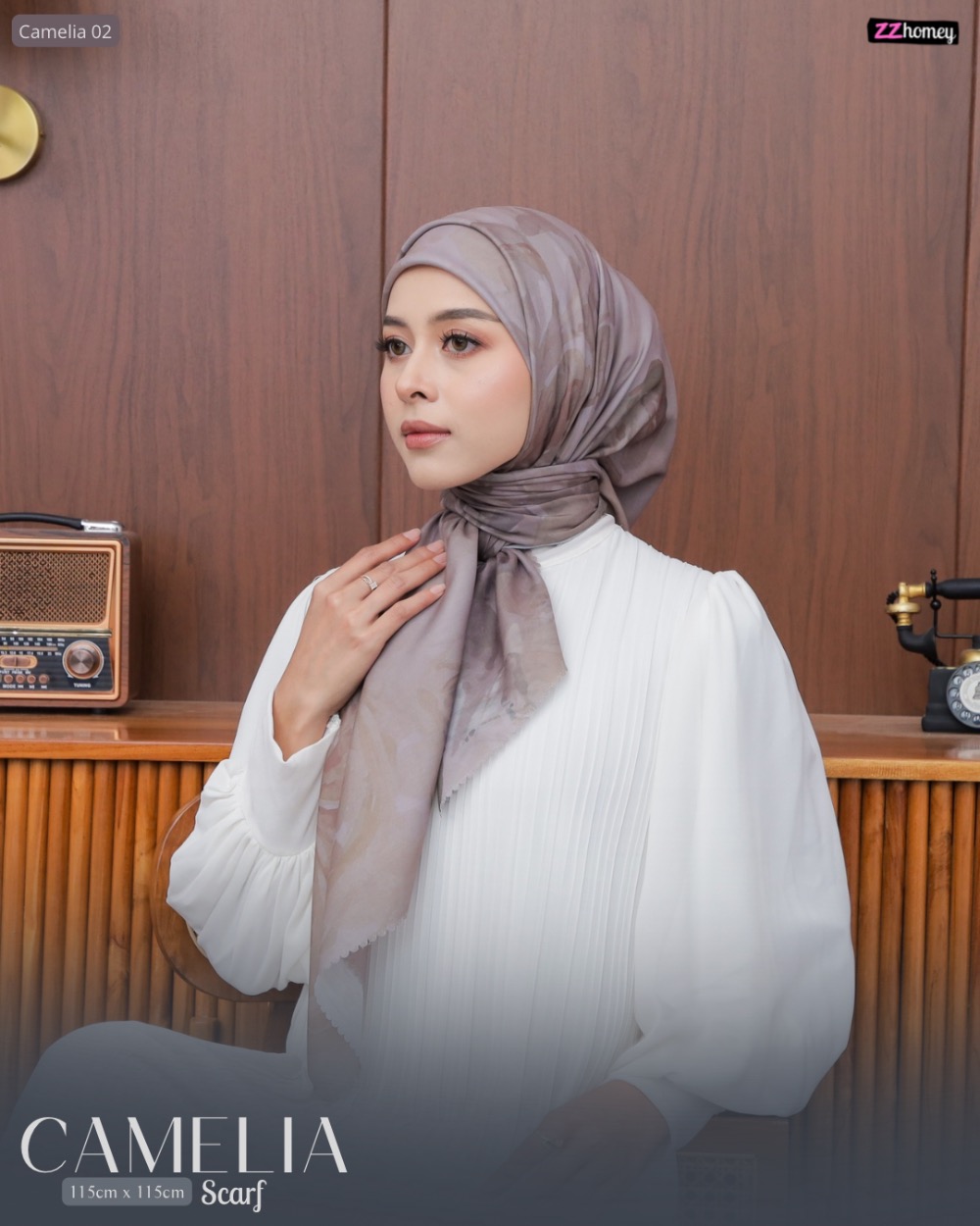Camelia Scarf