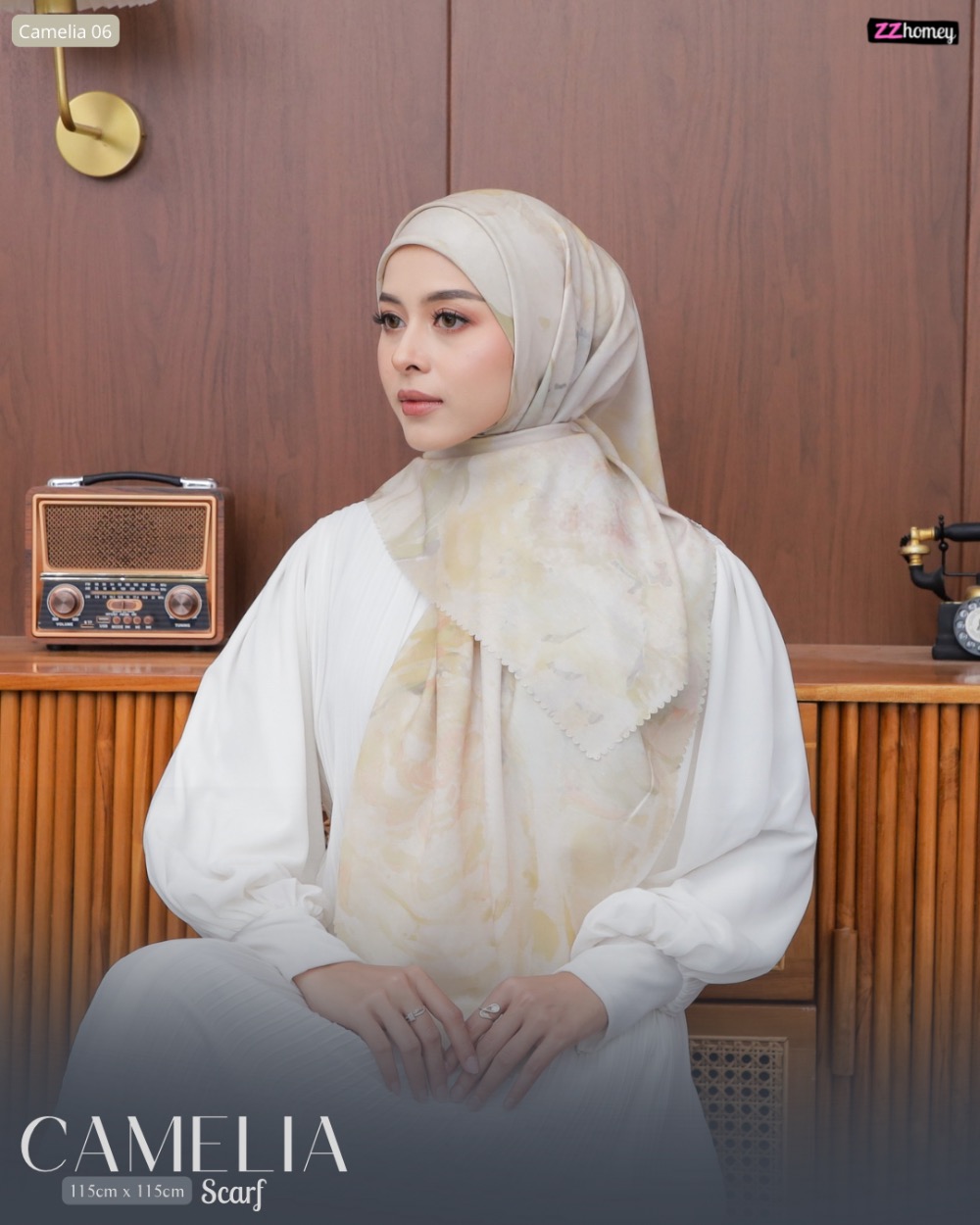 Camelia Scarf