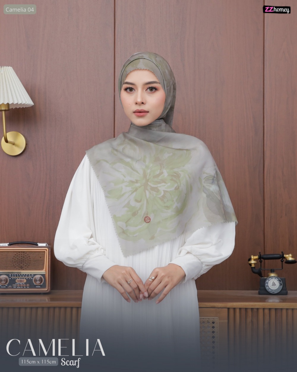 Camelia Scarf